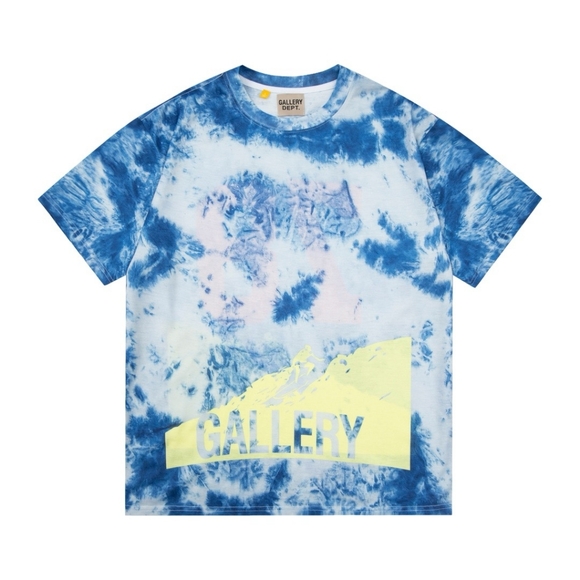 gallery dept summer blue and white short sleeves